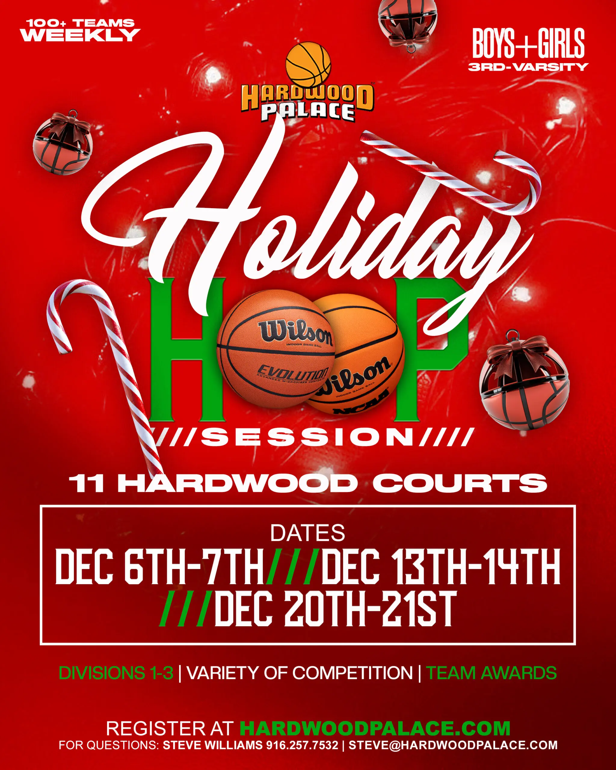 December 25 Tourneys